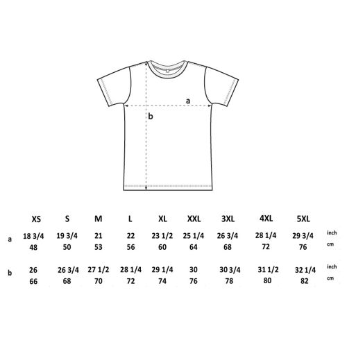 T-shirt Unisex Classic Jersey - Afbeelding 21